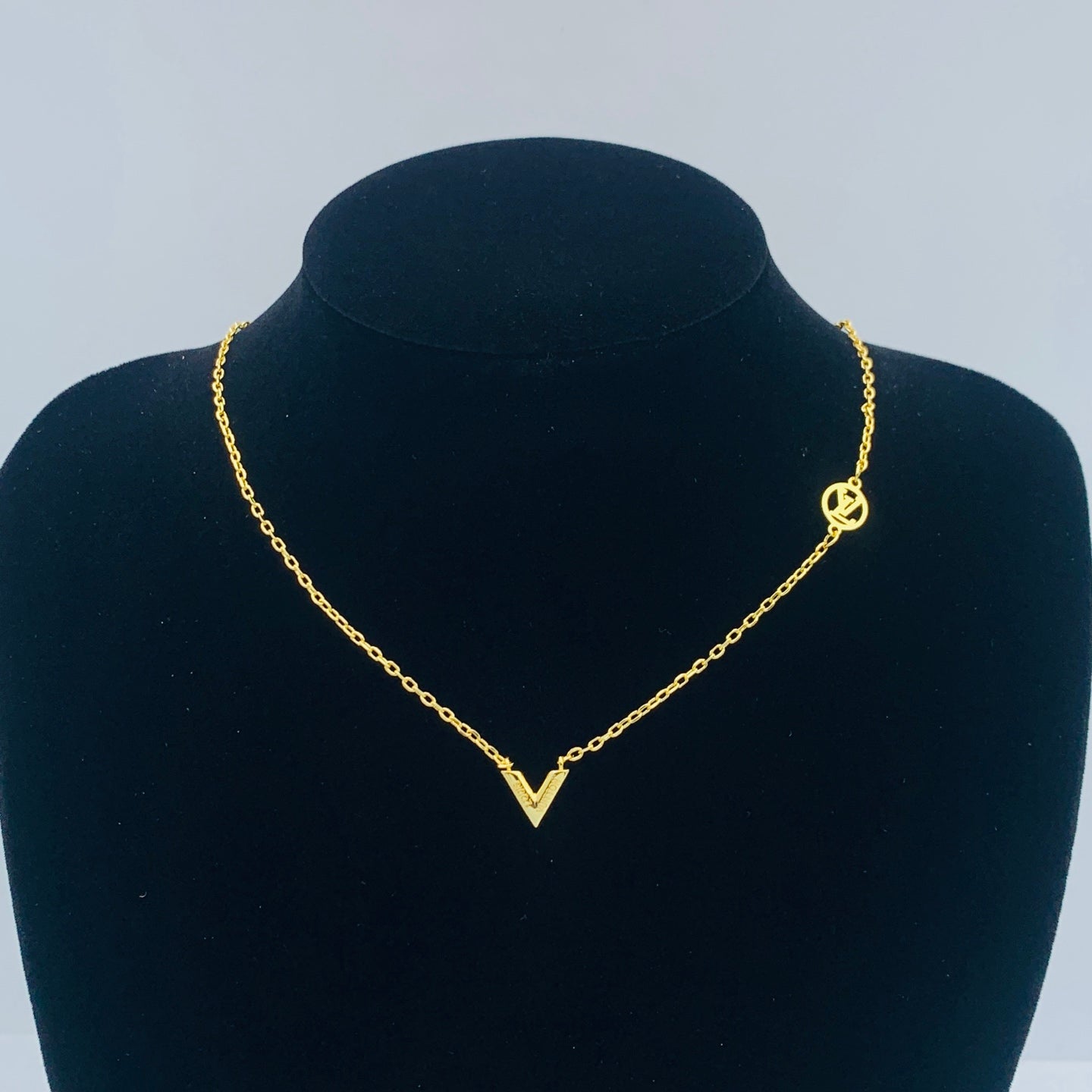 V Petite Necklace
