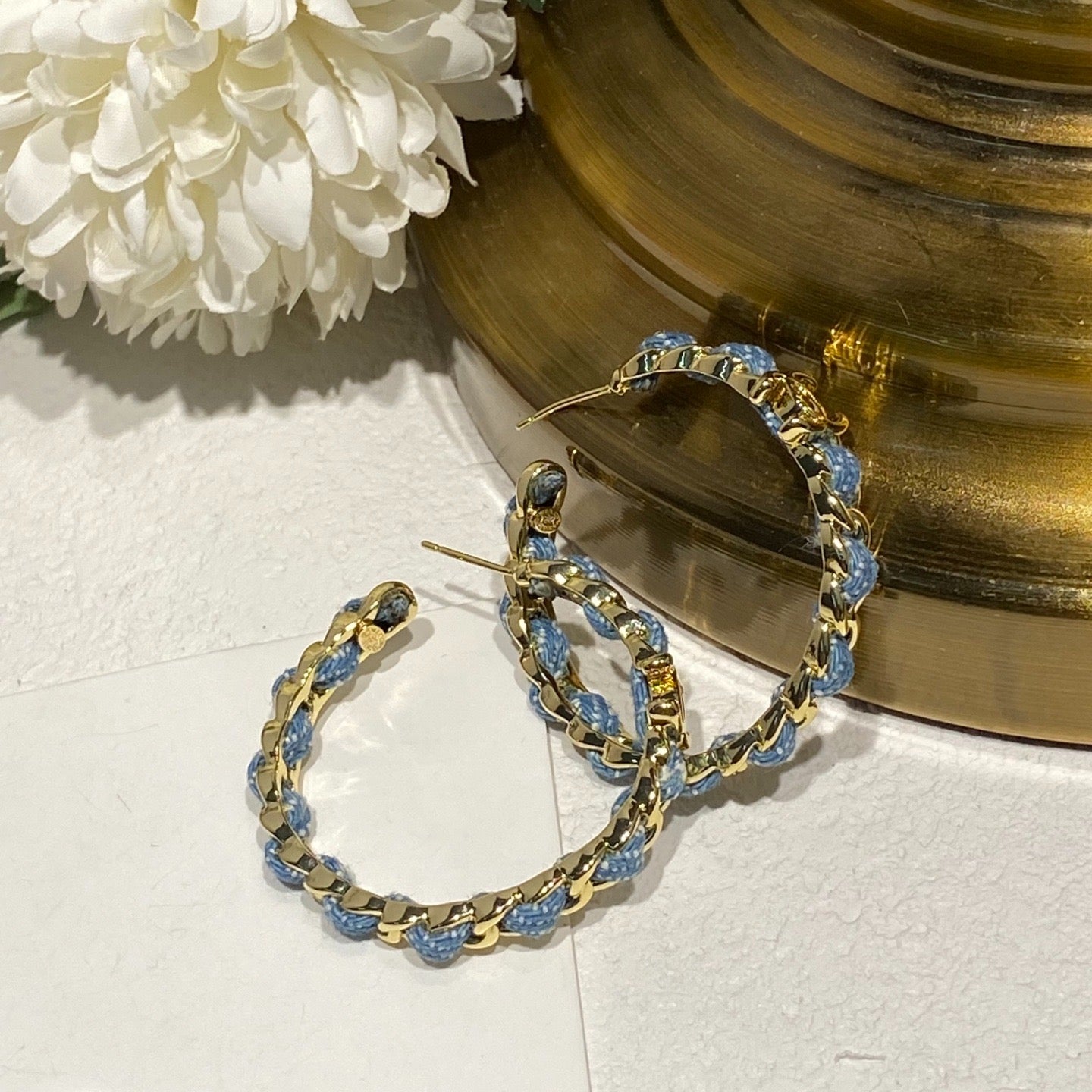 Denim Hoop