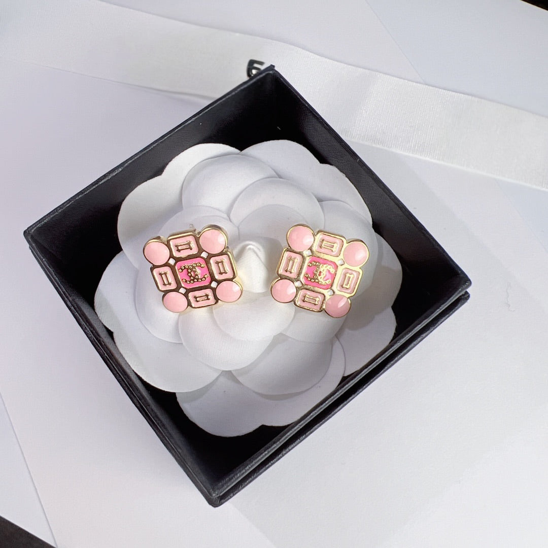 Marina Square Earrings