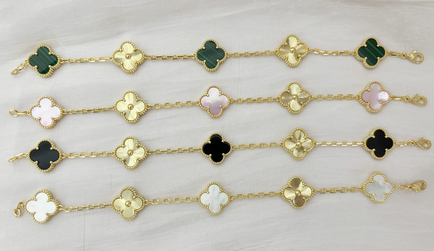 Gold Flower Bracelet