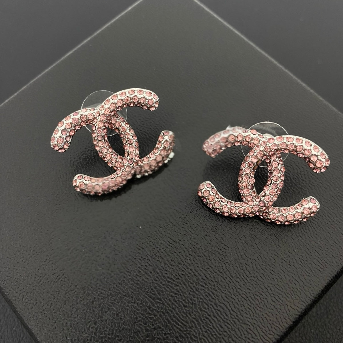 Pink/Silver Earrings