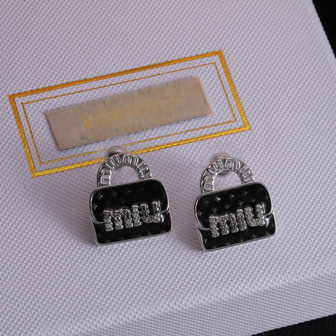 M Petite Handbag Earrings