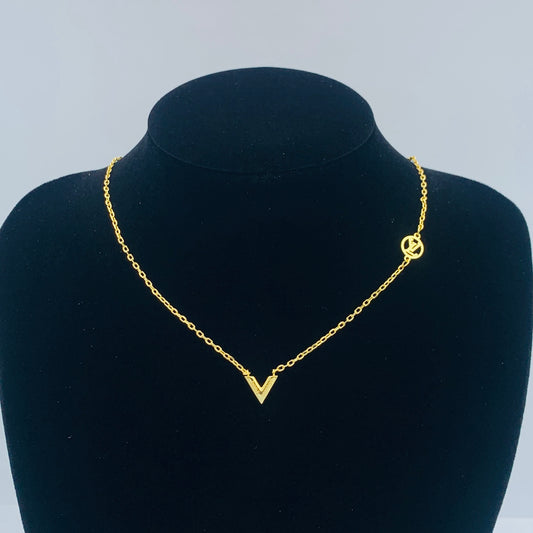 V Petite Necklace