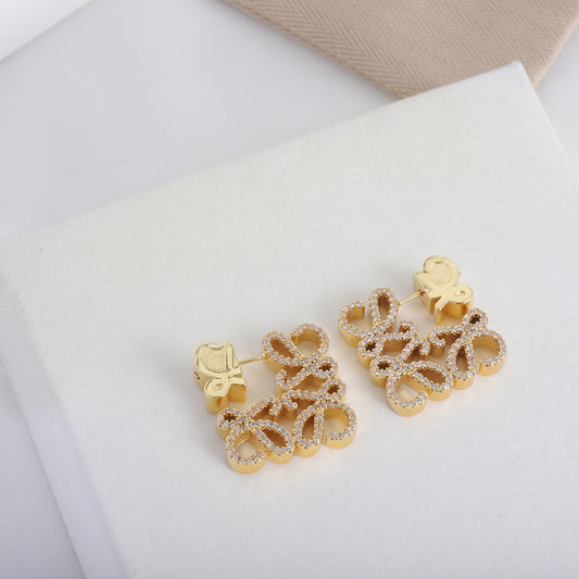 L Design Earrings