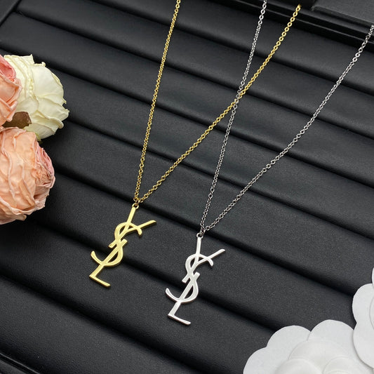 Y Inital Necklace