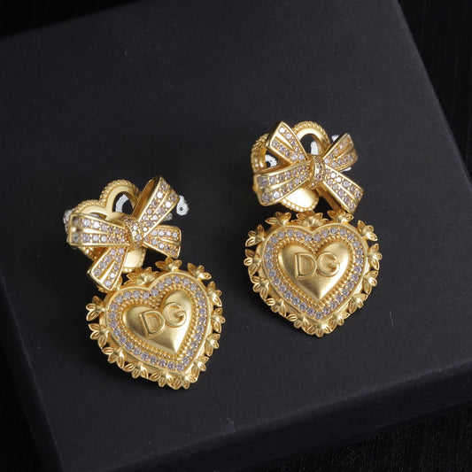 Amore Gold Earrings