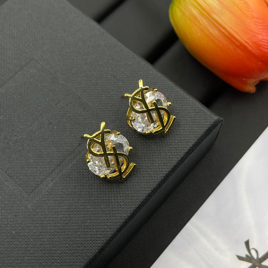 Y Diamond Earrings
