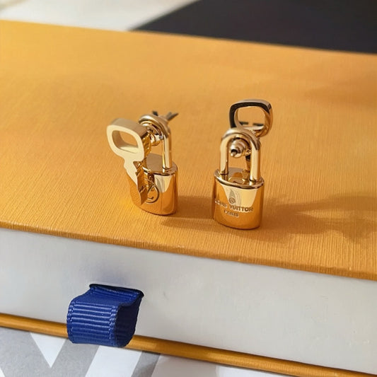 Lock it Earrings
