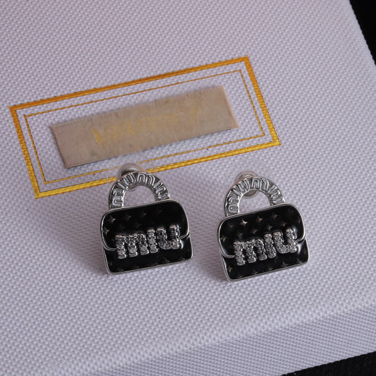 M Petite Handbag Earrings