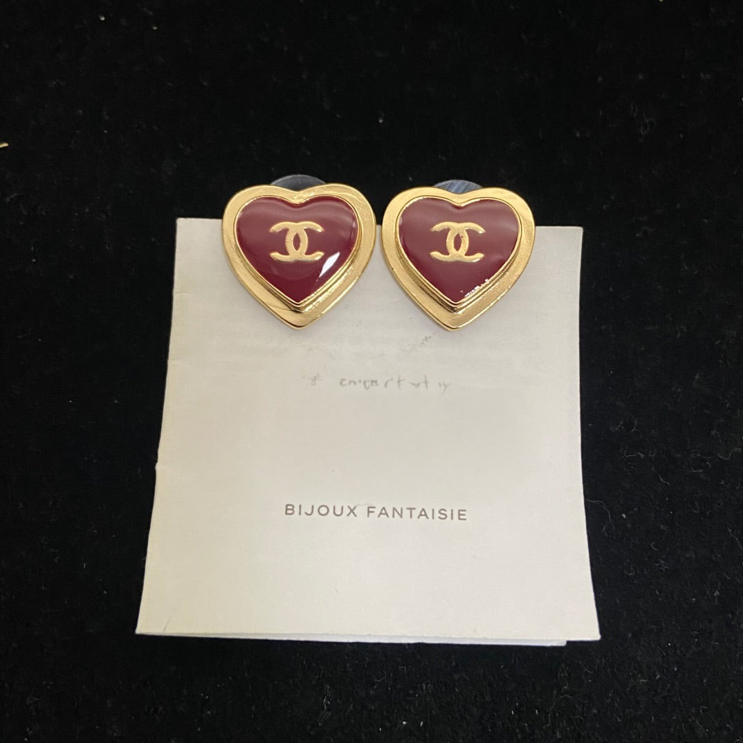 Miriam Heart Earrings