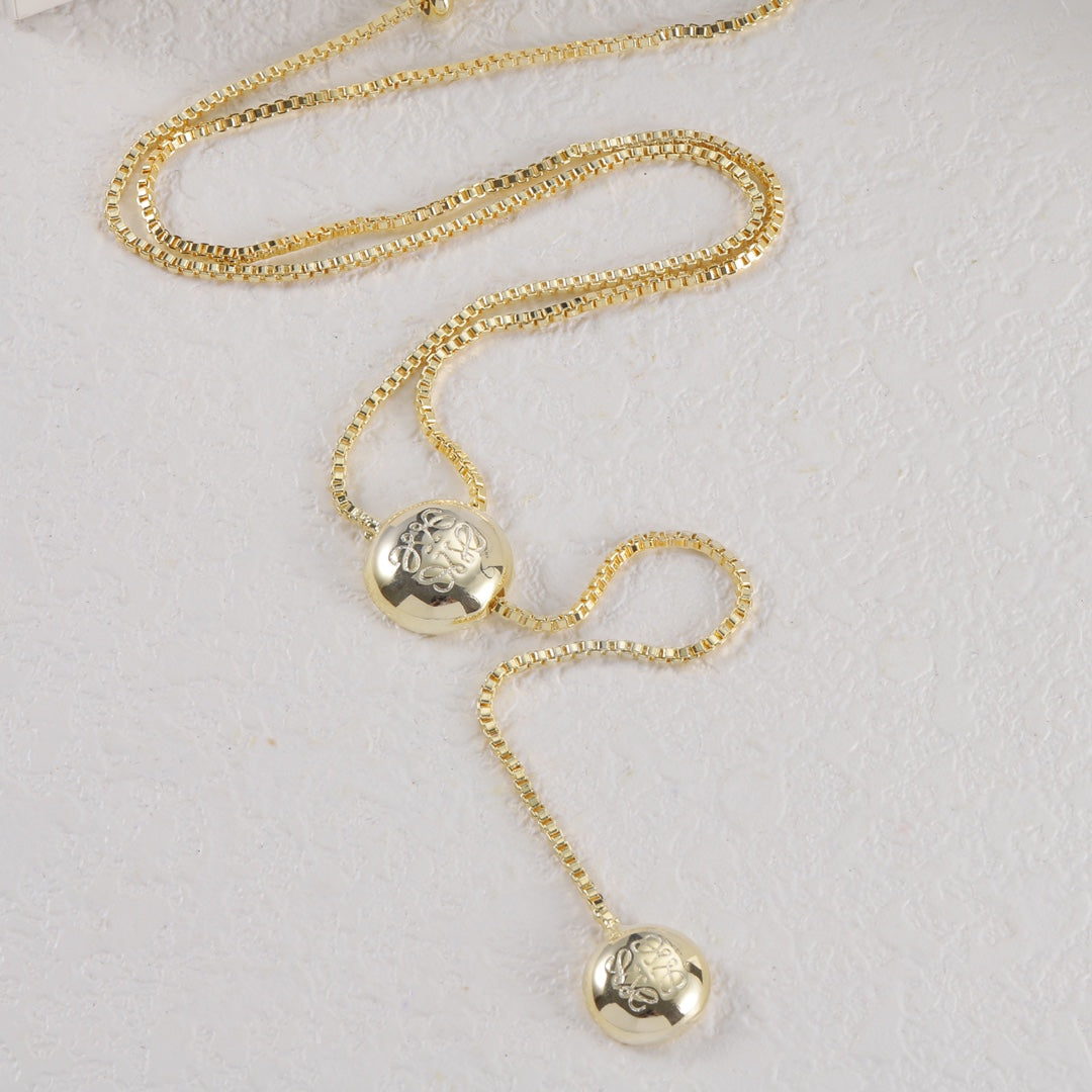L Long Necklace