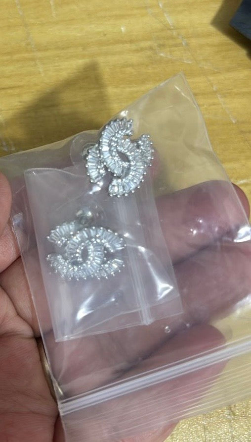 Silver Naomi Earrings