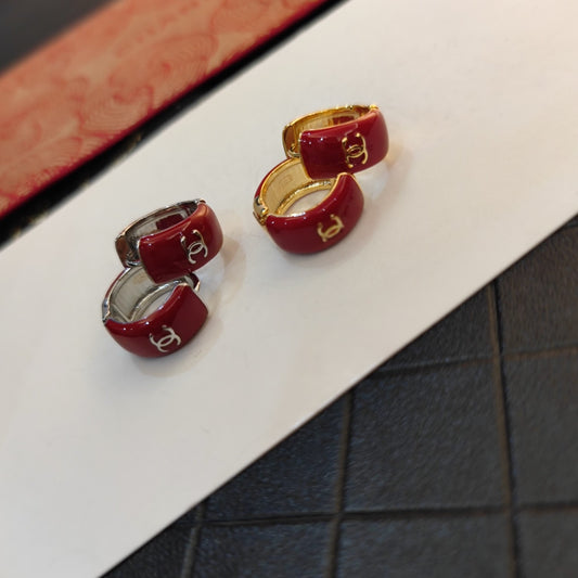 Red Petite Earrings