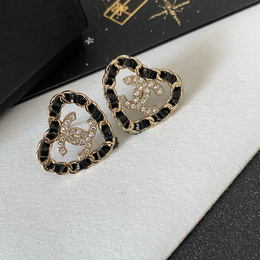 Heart Diamond Earring