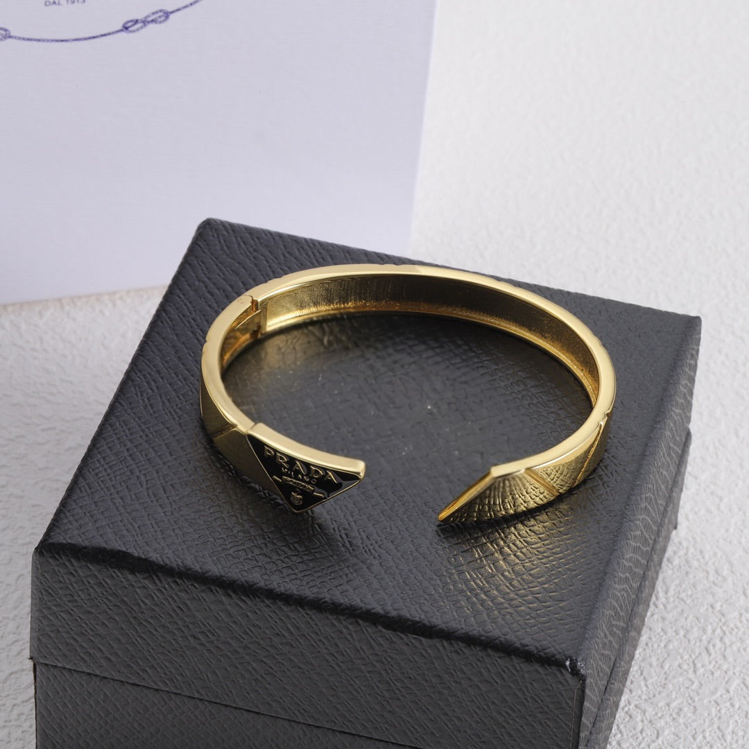 Triangle P Cuff Bracelet