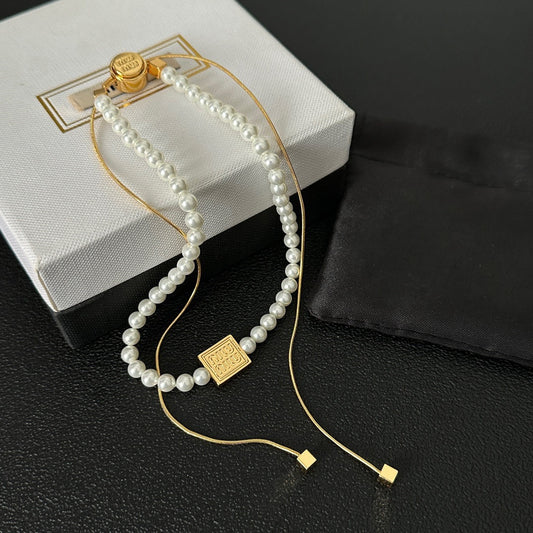 M Pearl Necklace
