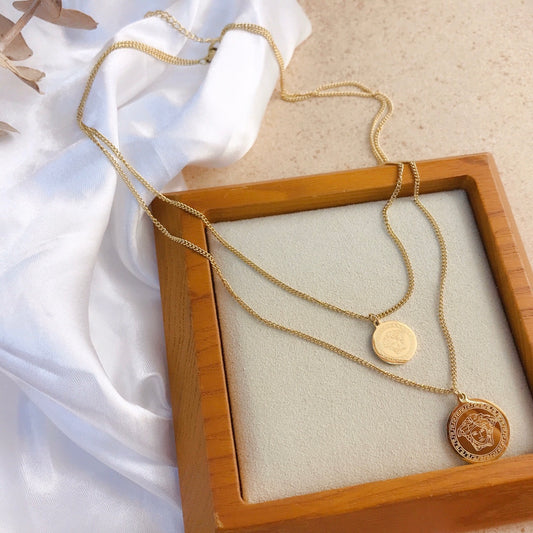 Double V Necklace
