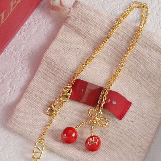 Cherry On Top Necklace
